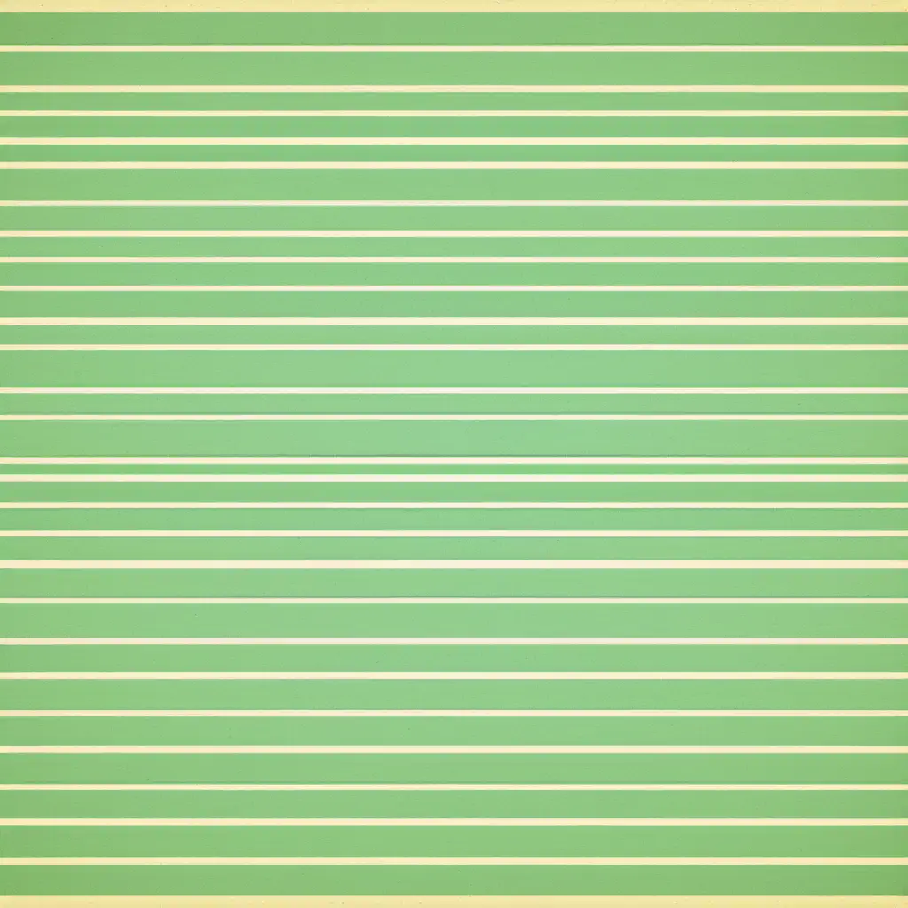 
green card with horizontal lines