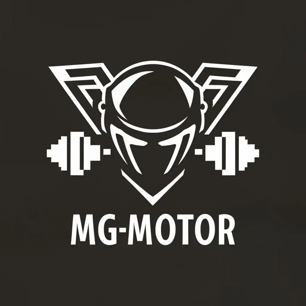 LOGO-Design-For-MGMotor-Dynamic-Race-Motorcycle-and-Helmet-Theme