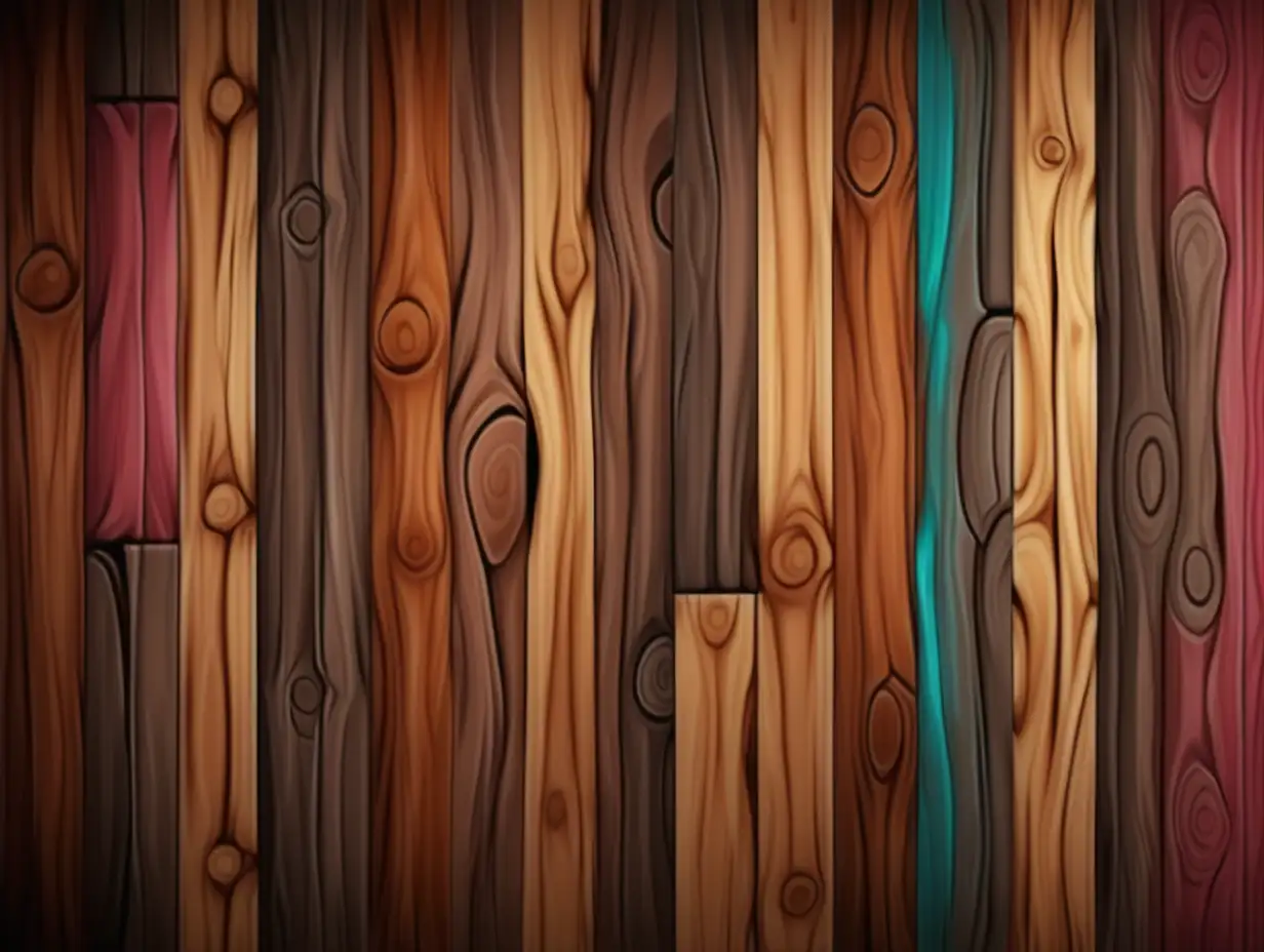 Rustic Wood Style Wallpaper for Warm and Cozy Interiors