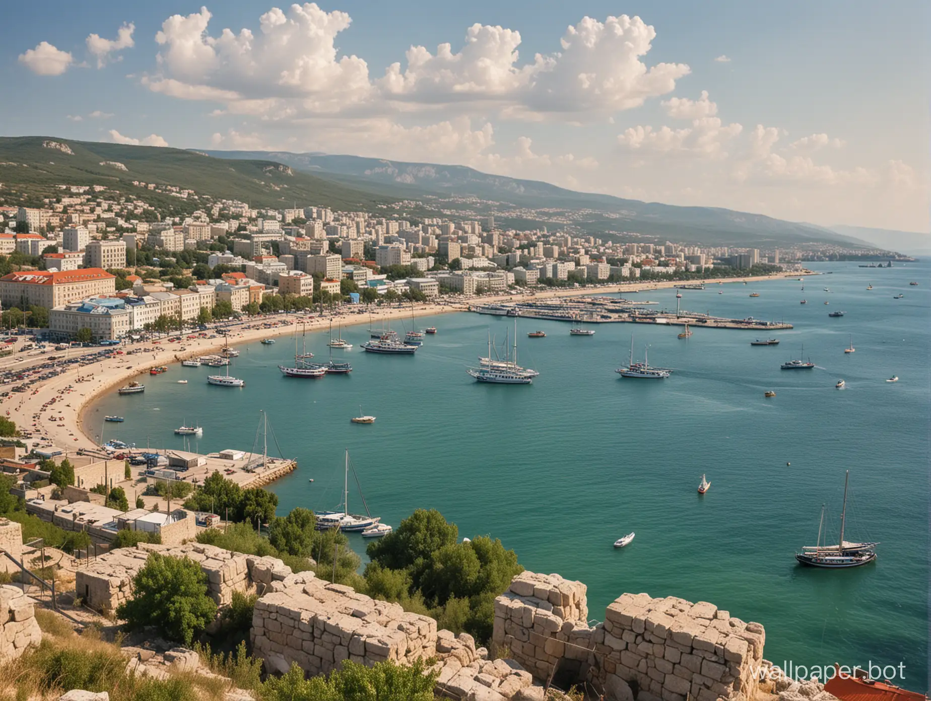Picturesque-Summer-View-of-Crimeas-Harbor