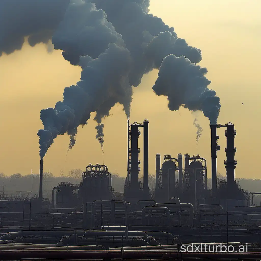 Millions of tons of sulphur dioxide and nitrogen oxide are discharged into the atmosphere as gaseous particles which are oxidized to sulphuric and nitric acids.