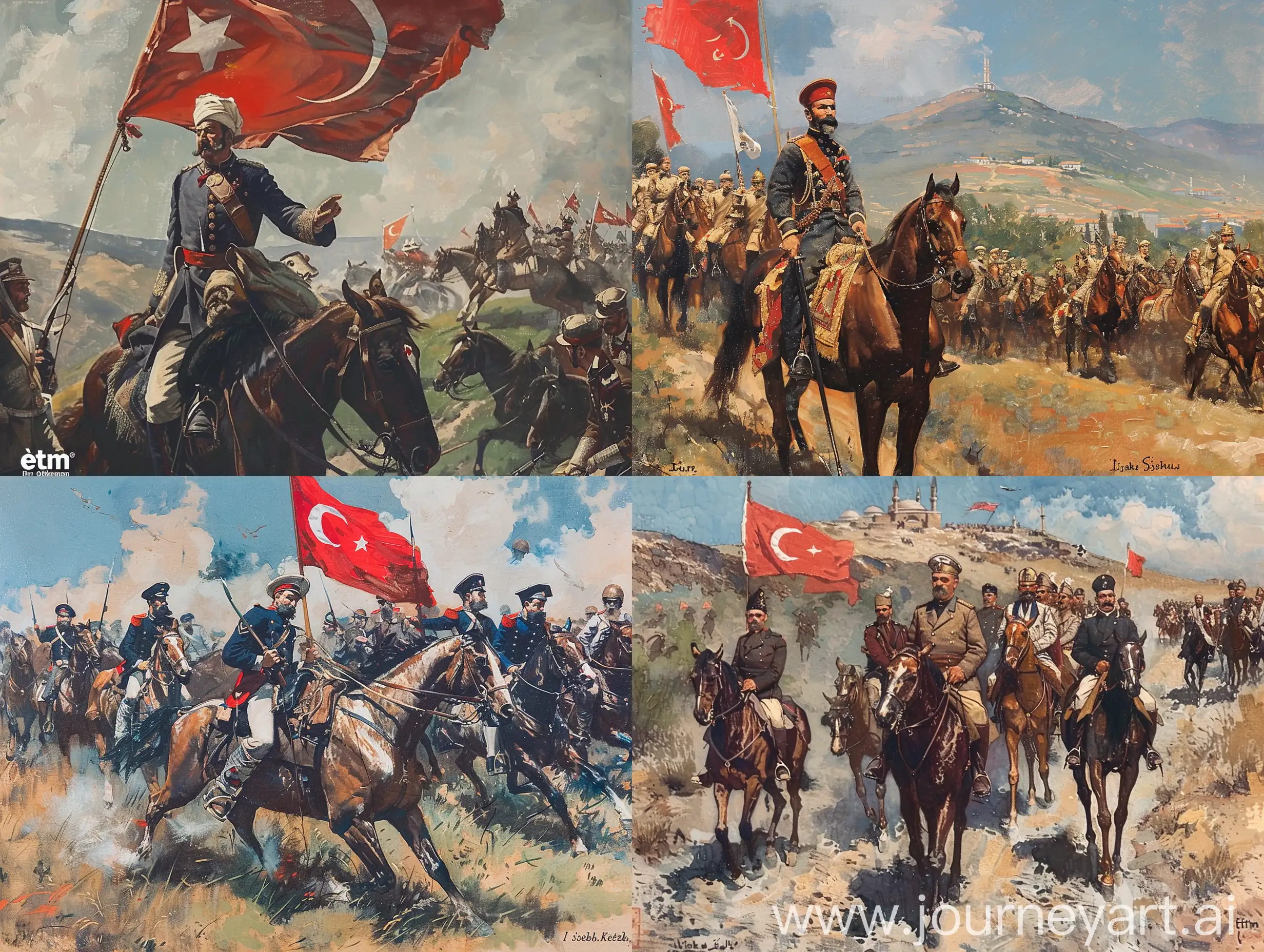 Although Mustafa Kemal had a positive view of Ethem, Ismet Pasha did not like him, and so he was not taken seriously, and the newly reconstituted Turkish Army had to put down the situation whilst also fighting the Greeks at First Battle of İnönü.