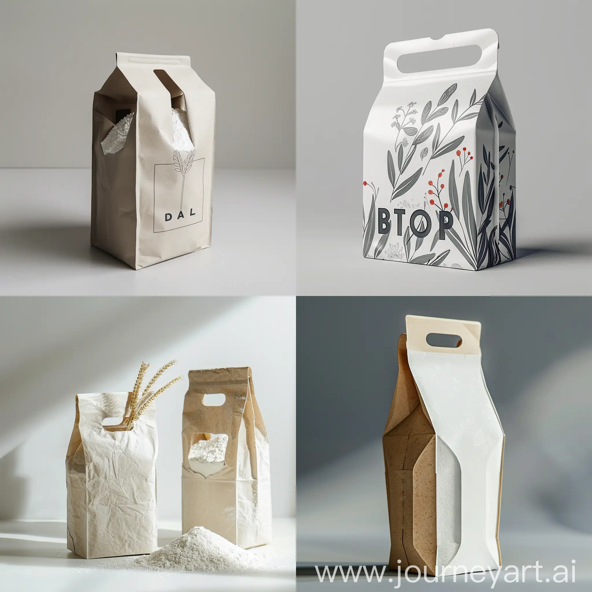 Innovative-Flour-Packaging-Design-with-Convenient-Handle