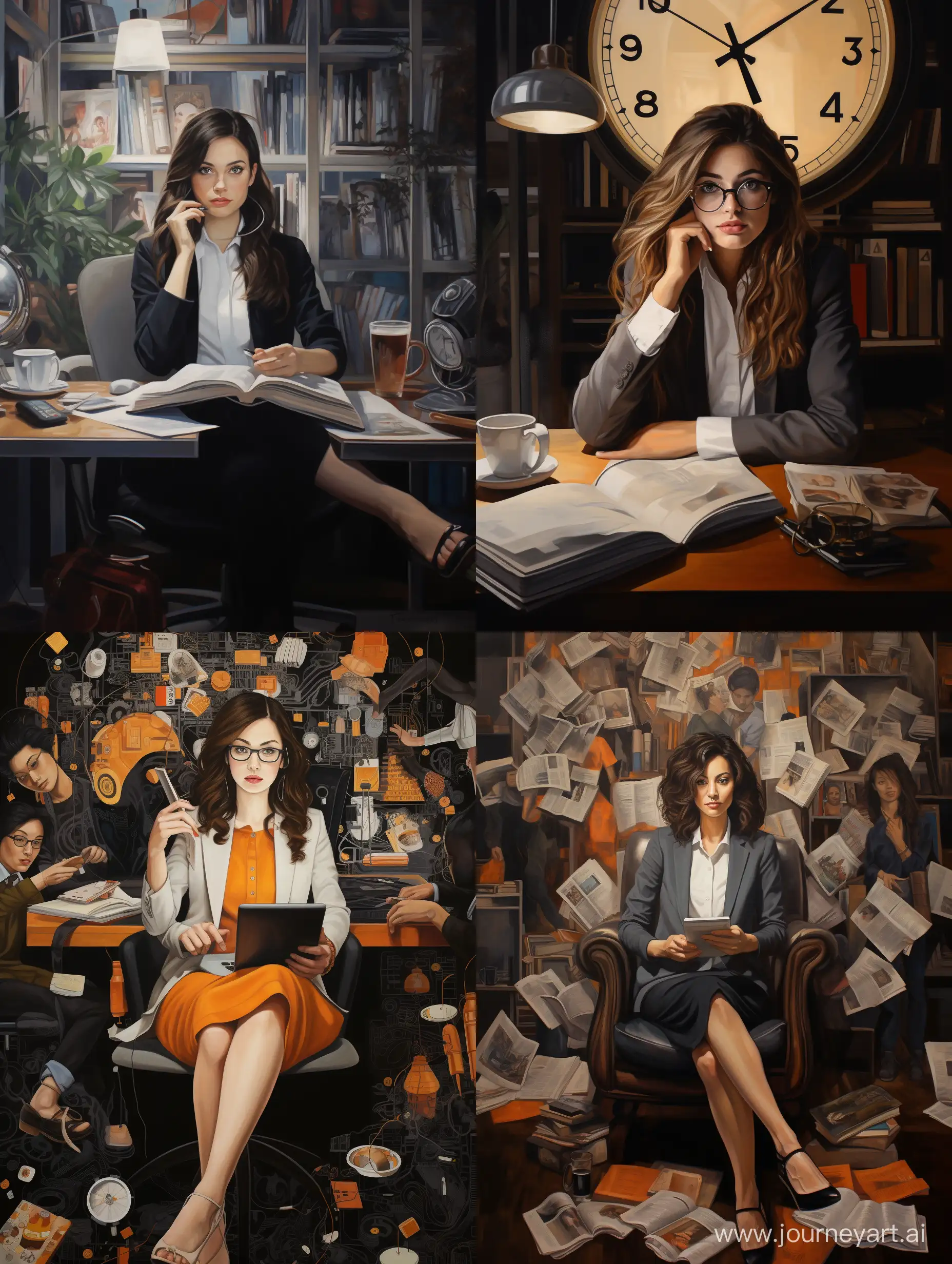 Professional-Women-in-an-Intellectual-Office-Setting
