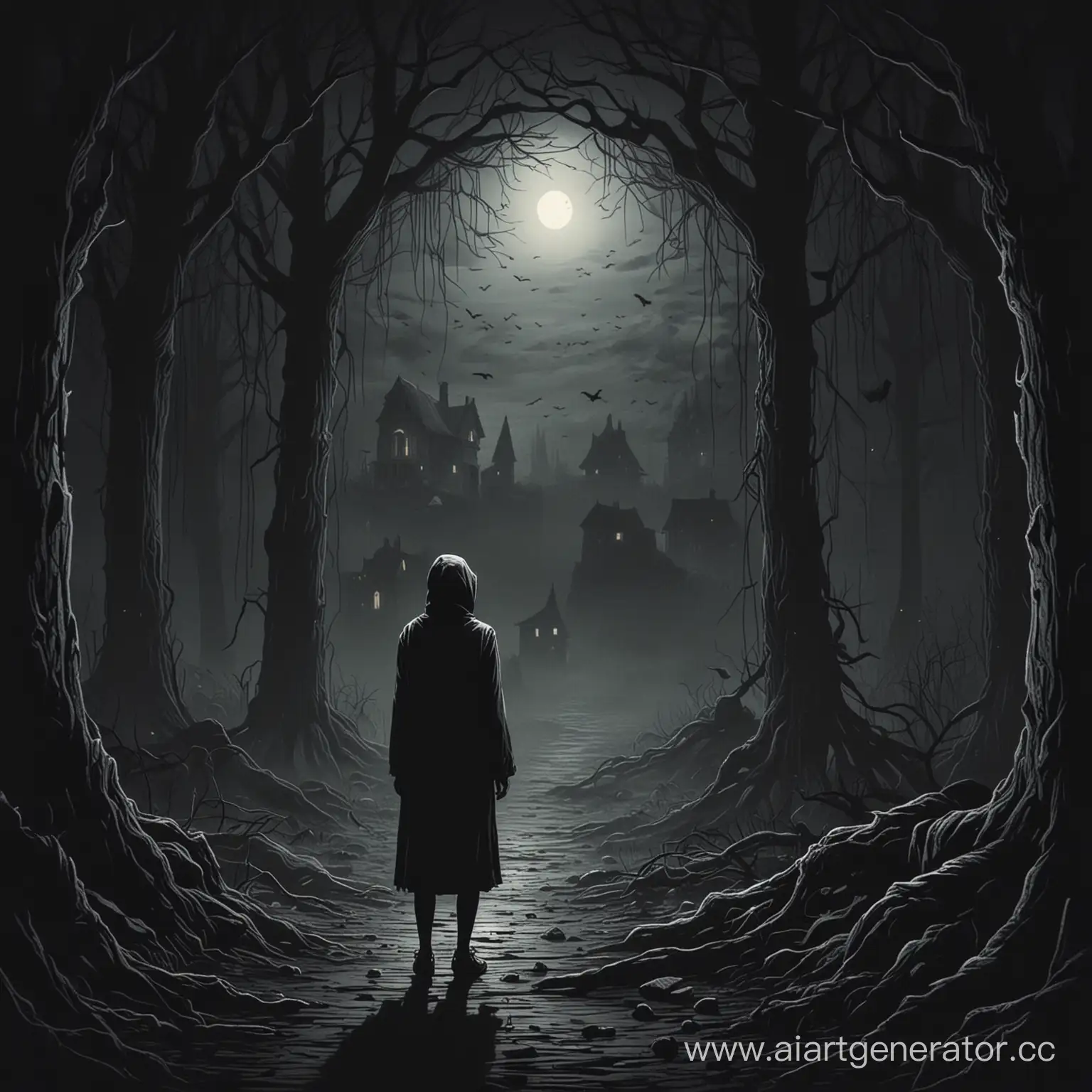Fear-of-Death-Illustration-in-Dark-Gloom