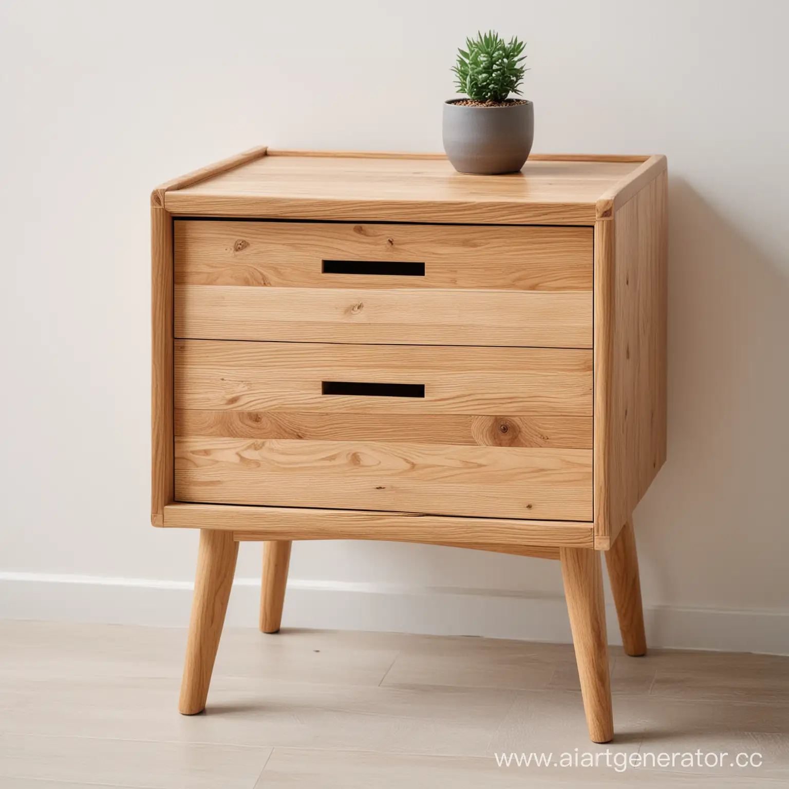 Wooden-Nightstand-on-White-Background