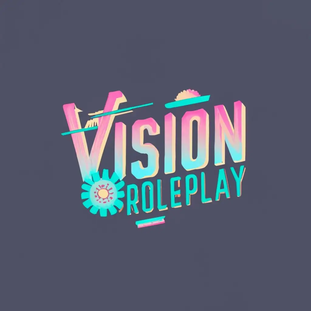 LOGO-Design-For-Vision-Roleplay-Creative-Typography-Emblem-for-Virtual-World-Adventures