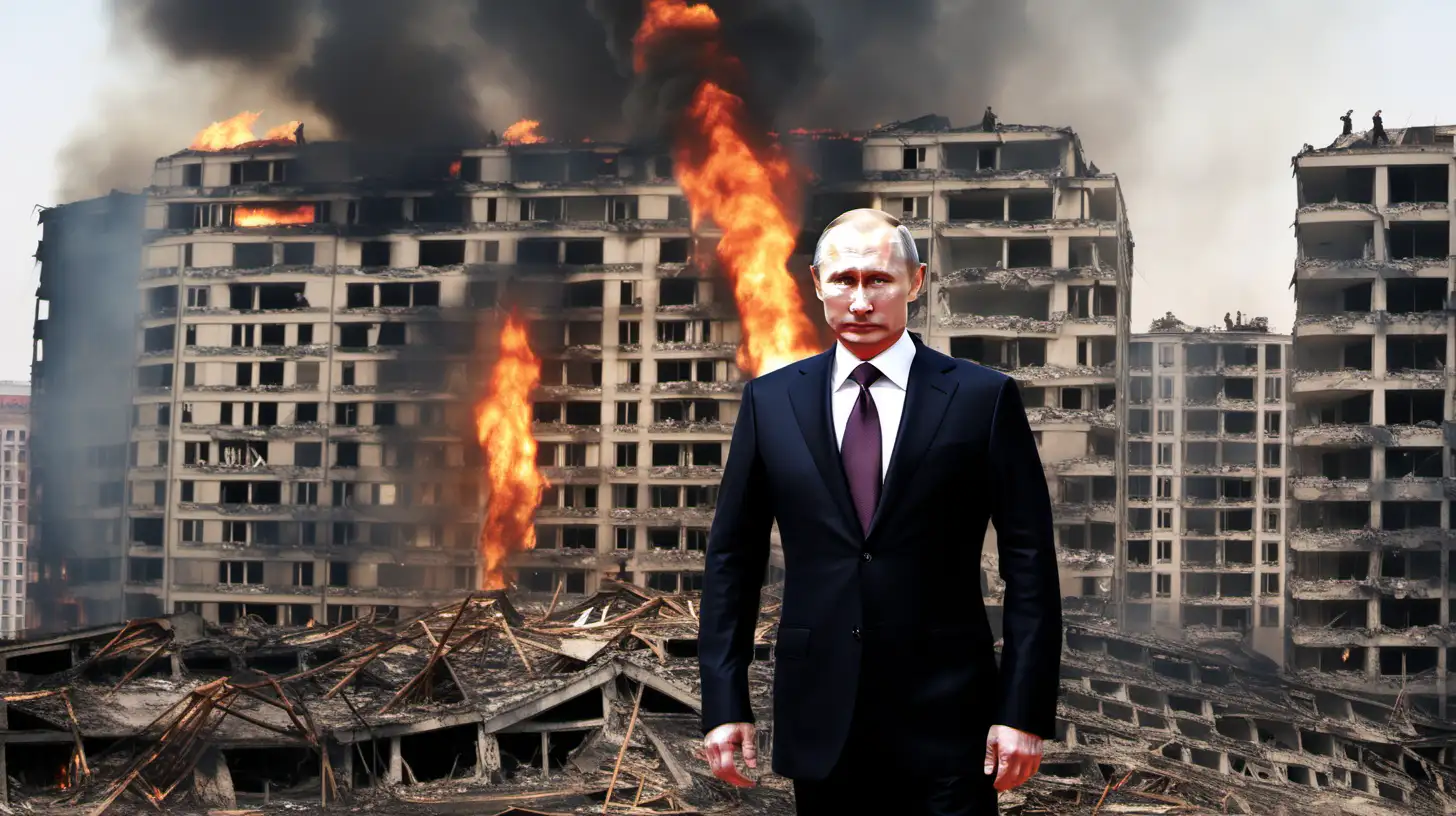 Victorious Putin Amidst Devastation Leadership in Crisis
