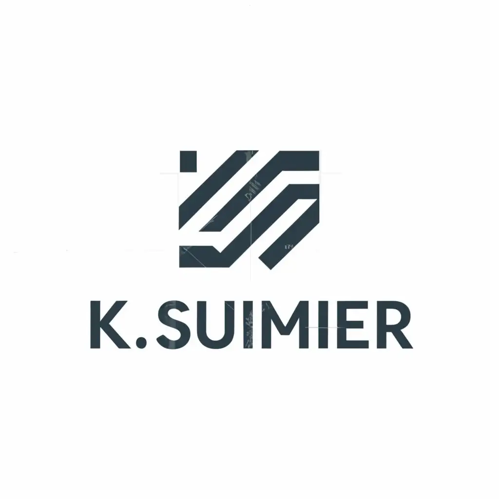 a logo design,with the text "Kamwathrang sumer", main symbol:K.Sumer,Minimalistic,clear background