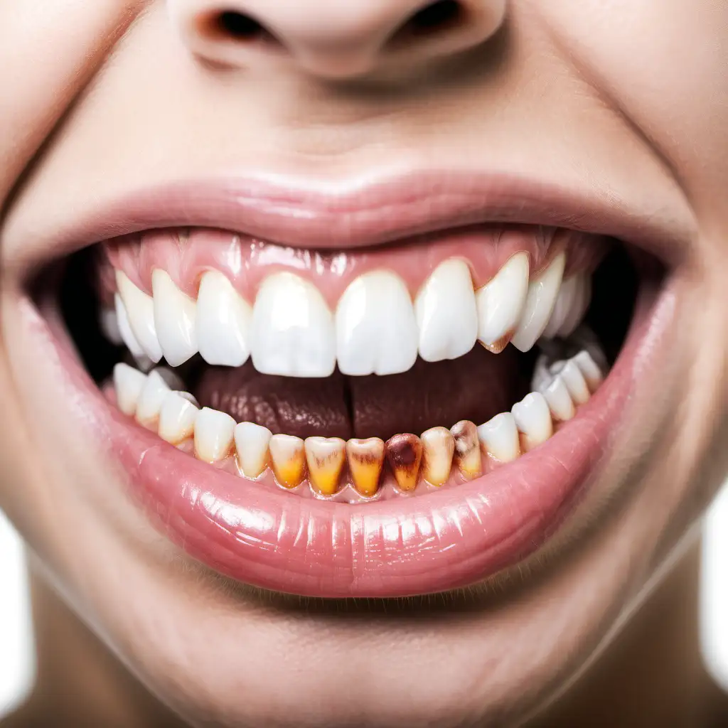 Dental Health Problems Cavities Plaque and Gum Disease