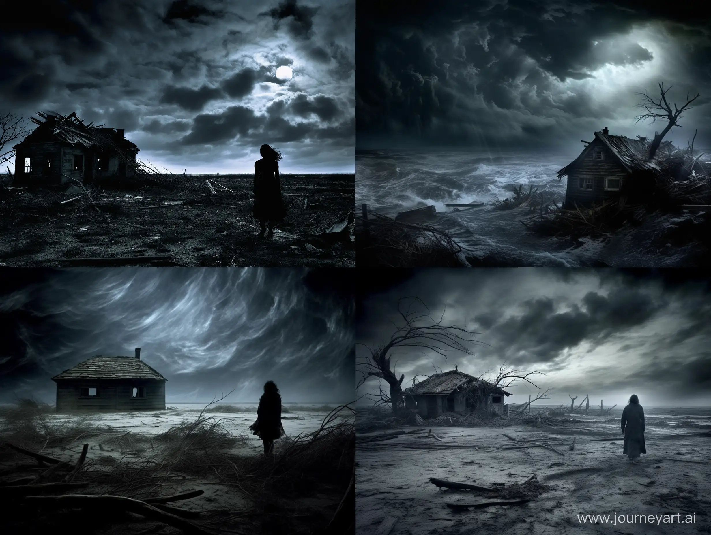 Eerie-Storm-Howling-at-Ramshackle-Hut