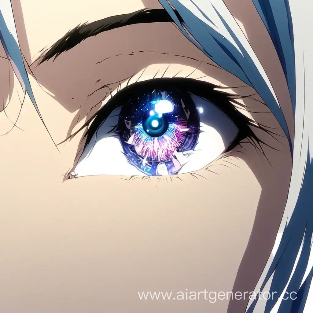 Anime eye on ava