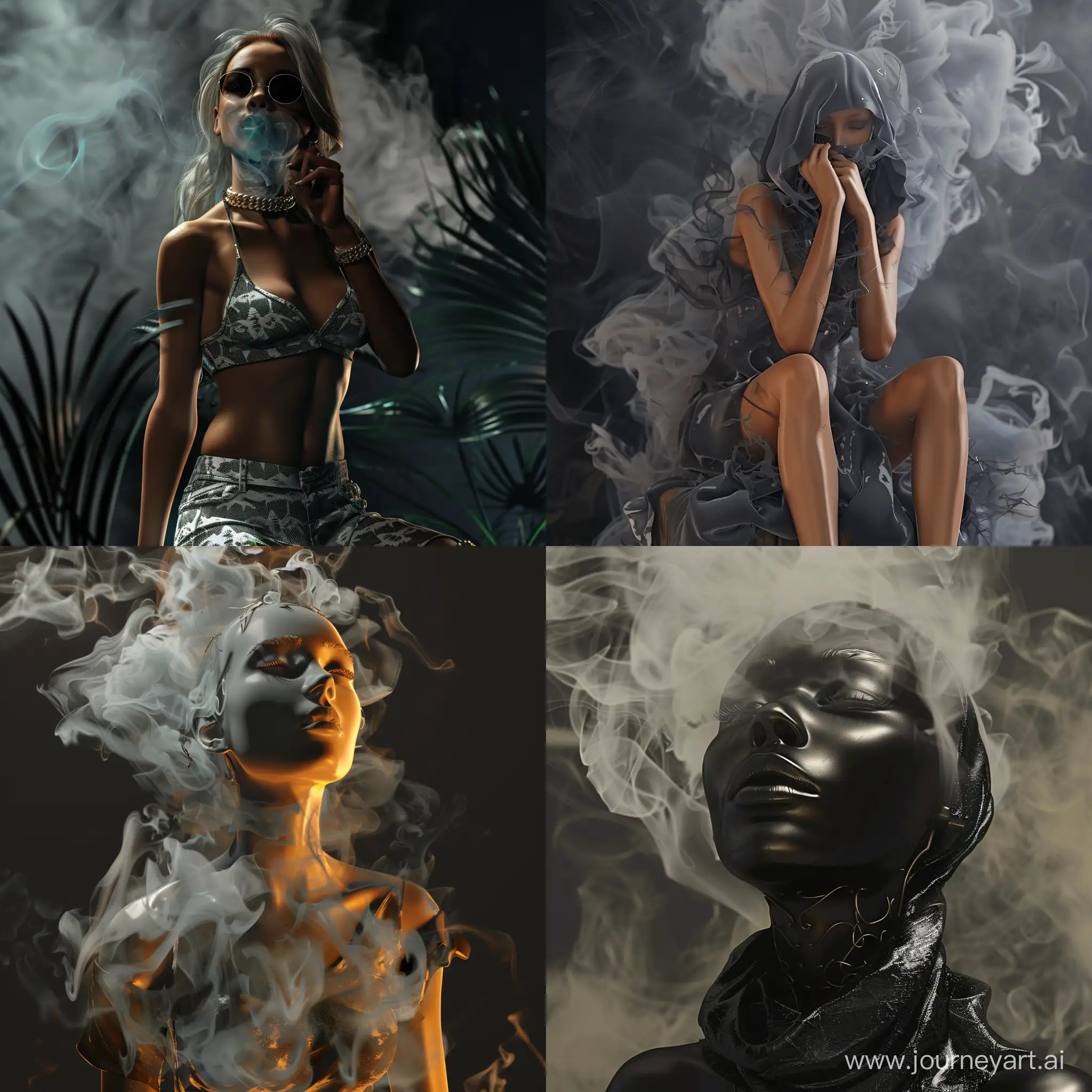Elegant-3D-Smoke-Woman-in-Club-Style