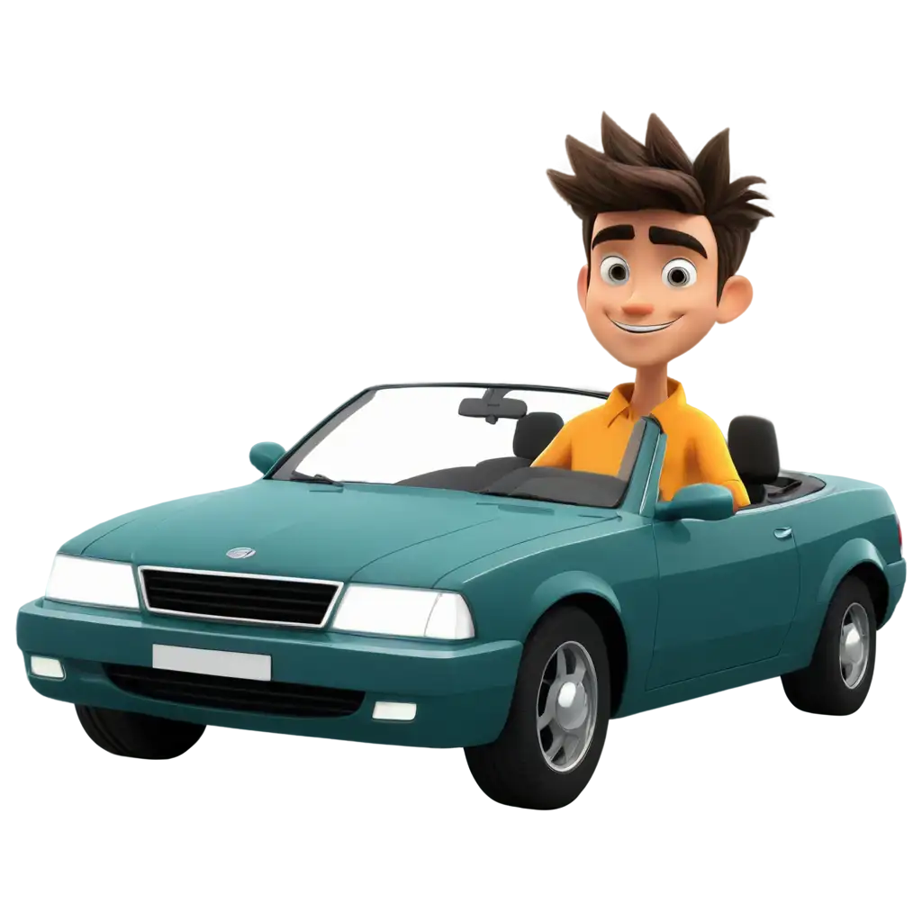 Cartoon-Style-Man-in-Convertible-Car-PNG-Fun-and-Vibrant-Illustration