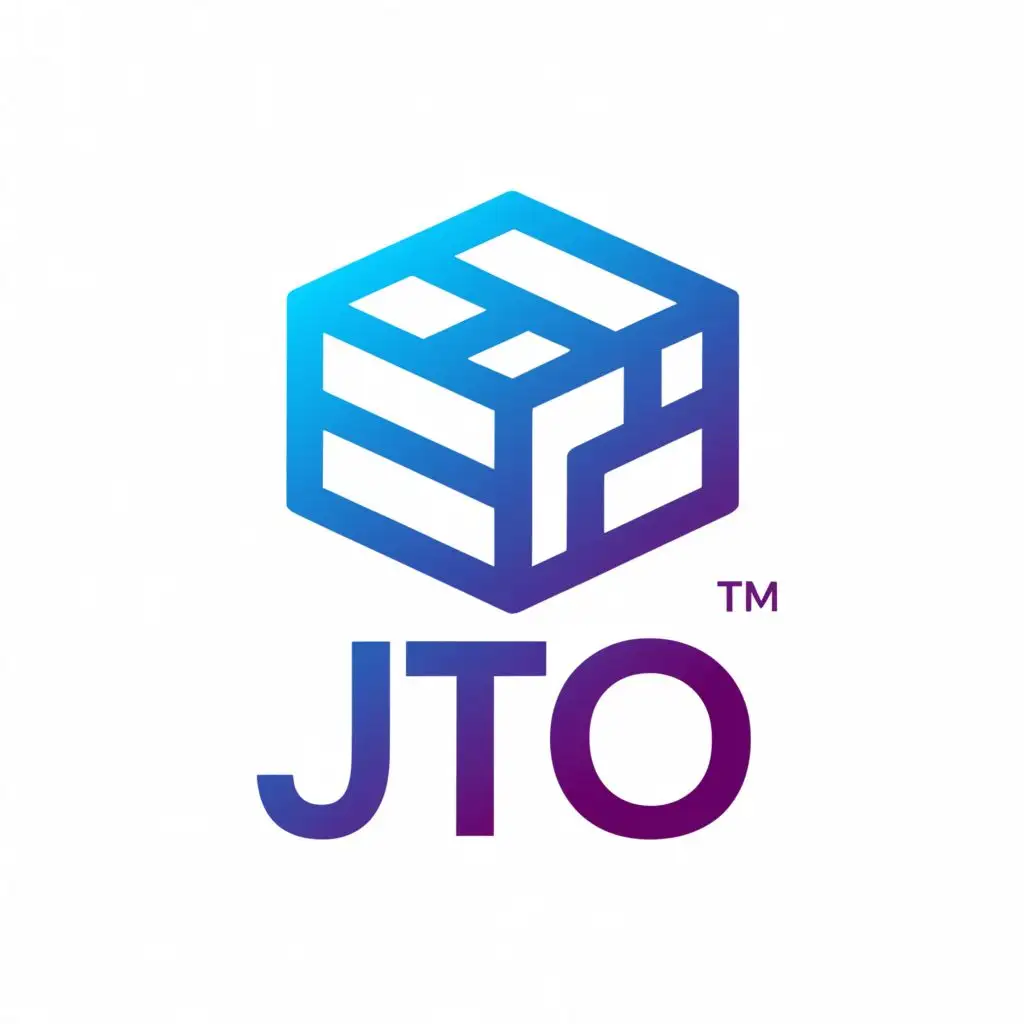 a logo design,with the text "JTO", main symbol:package ,  tech,Moderate,be used in Retail industry,clear background