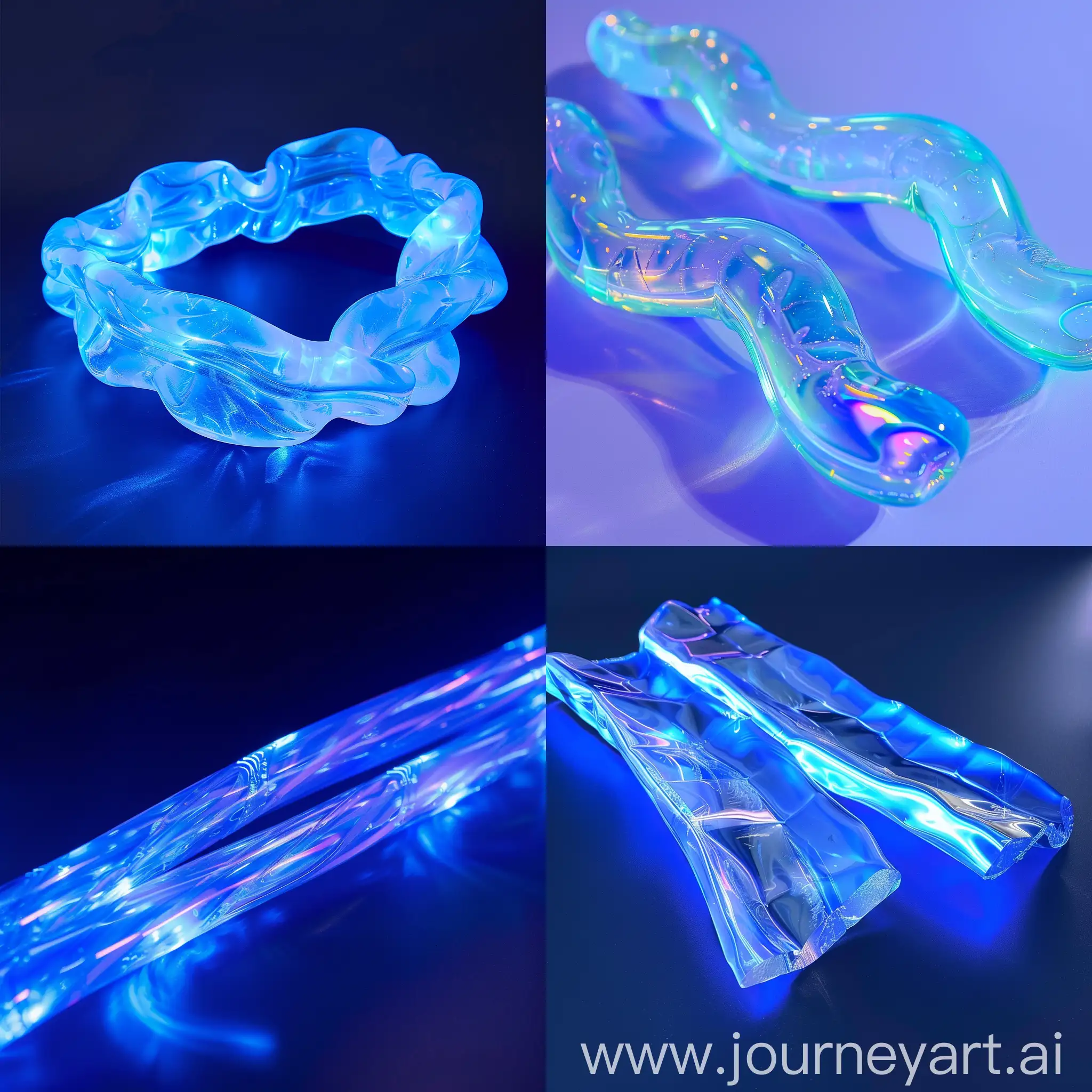 Vibrant-Blue-Neon-Ice-Flexing-Art