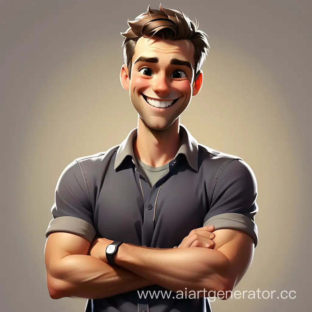 Smiling-Man-with-Crossed-Arms