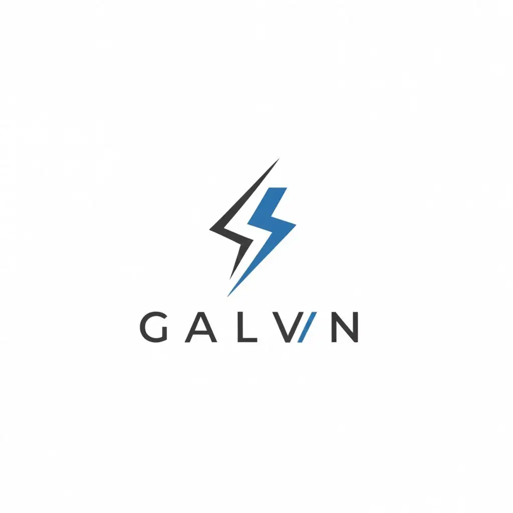 LOGO-Design-for-Galvan-Bold-Lightning-Symbol-with-a-Modern-and-Complex-Twist-on-a-Clear-Background