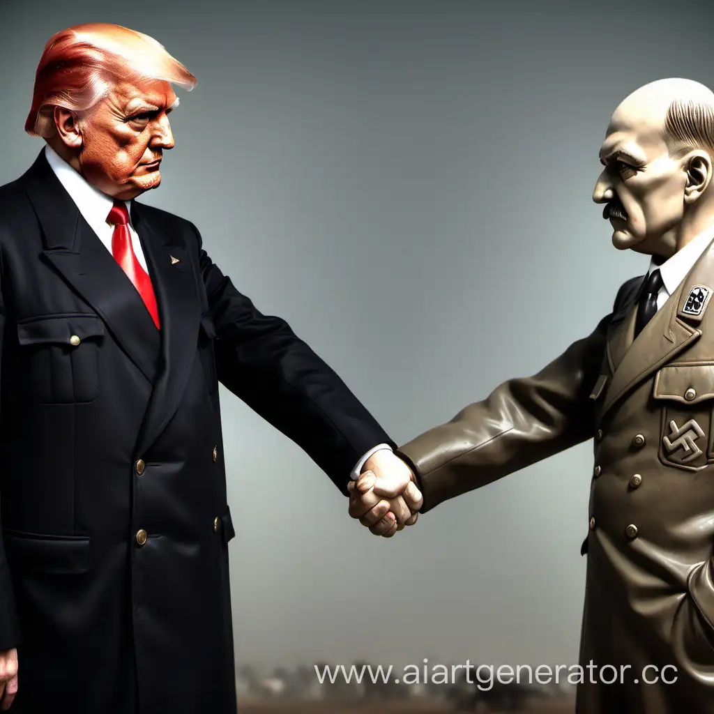 Controversial-Unity-Hitler-Trump-and-Lenin-Holding-Hands