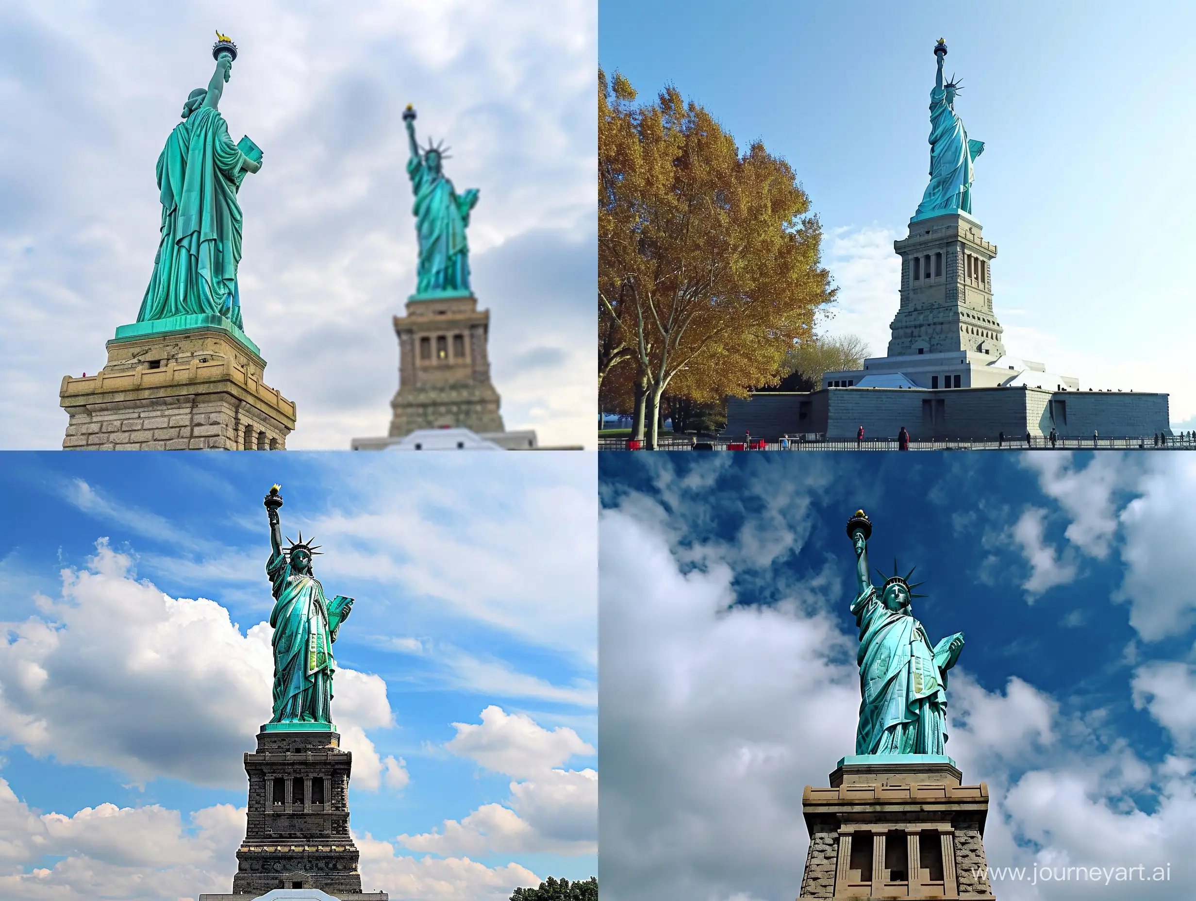 Statue-of-Liberty-View-from-Opposite-Side-Serene-and-Majestic