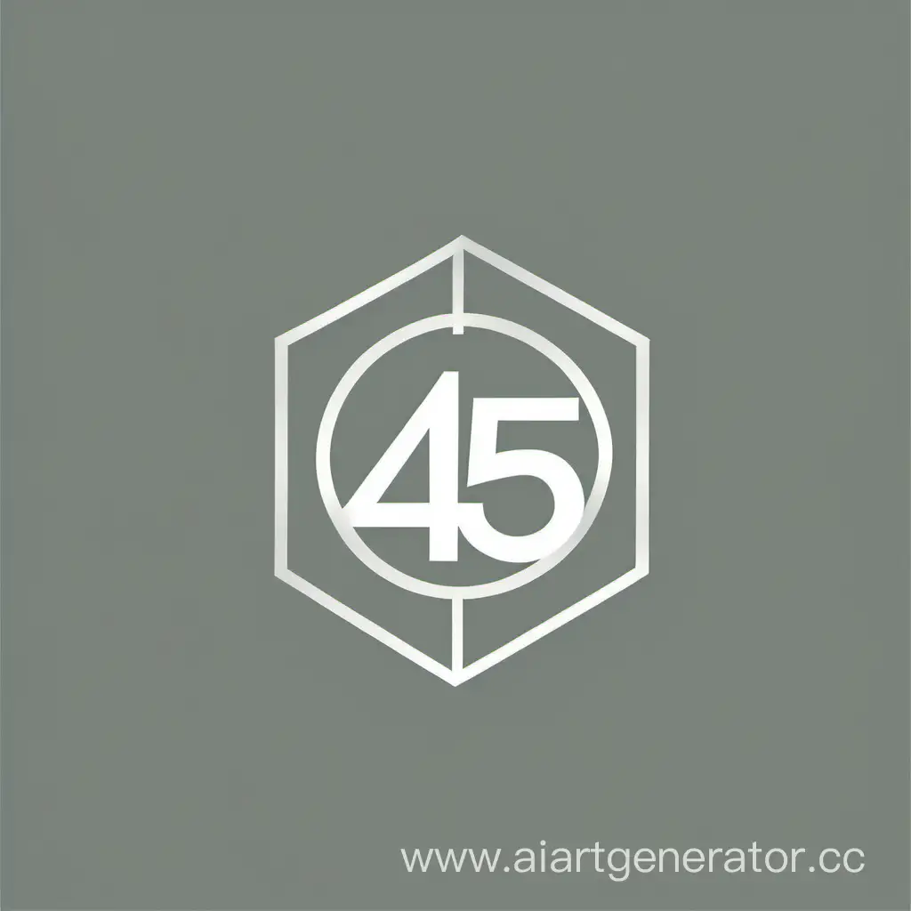 логотип 415  минимализм
