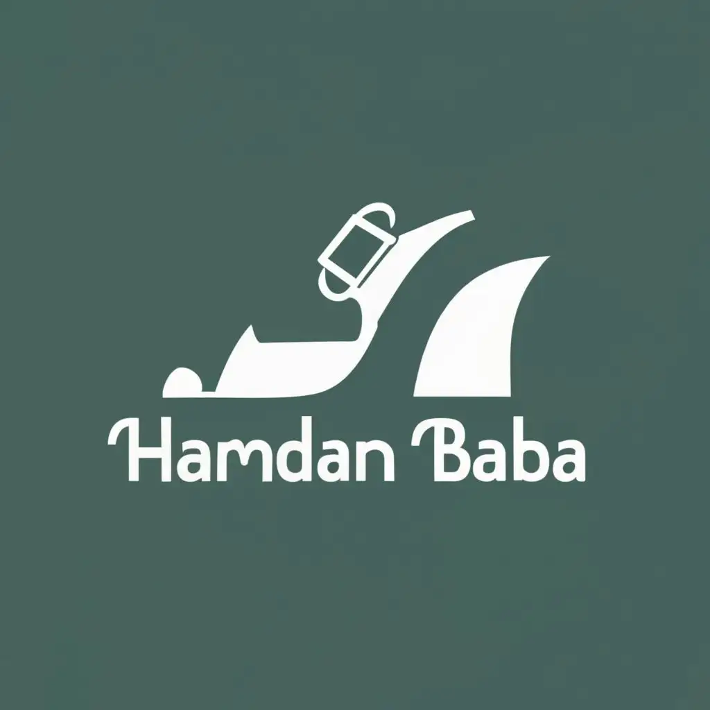 logo, Shoes, with the text "Hamdan baba shoes", typography