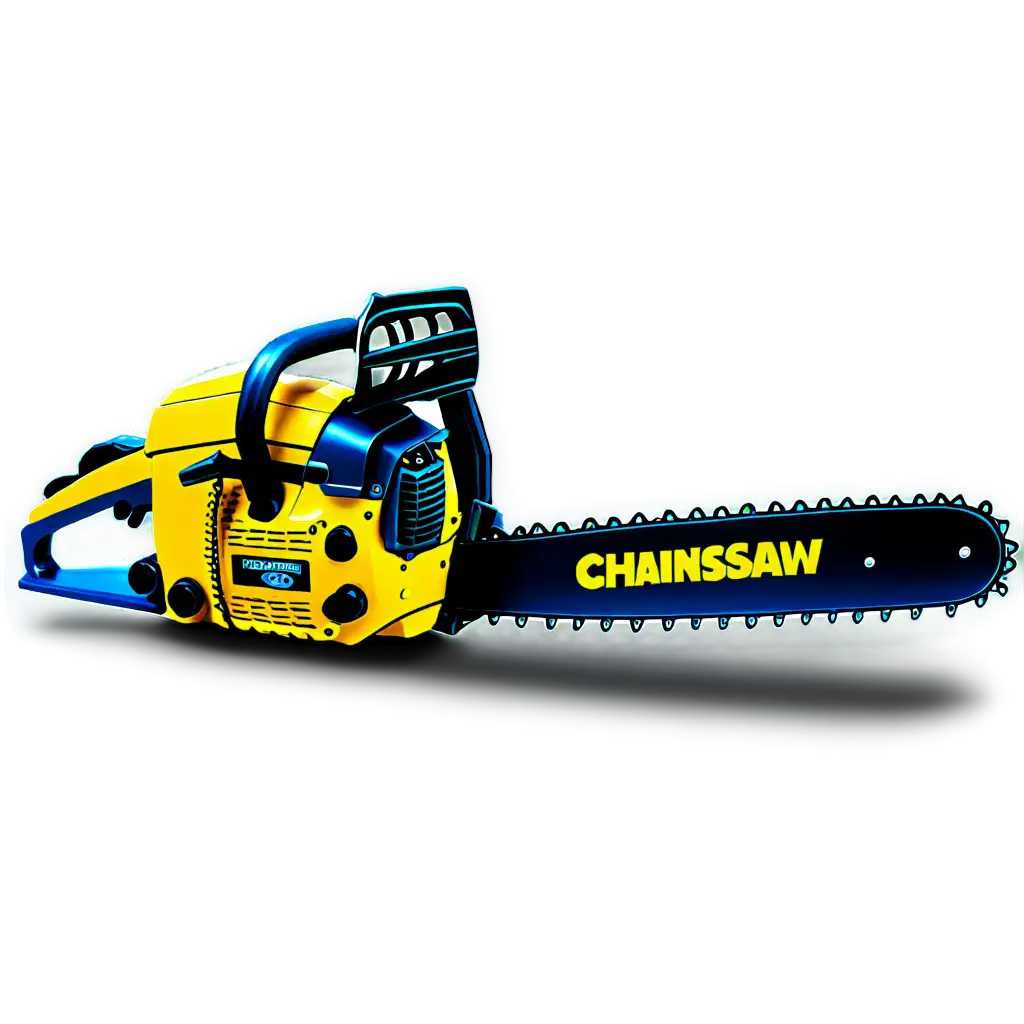 Crafting-a-Golden-Chainsaw-PNG-Image-for-Online-Excellence
