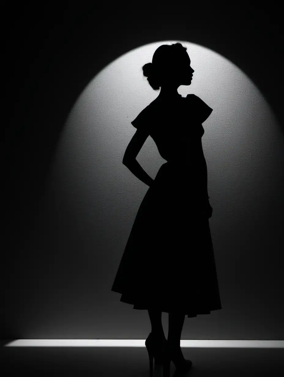 Experiment with light and shadows to create intriguing silhouettes