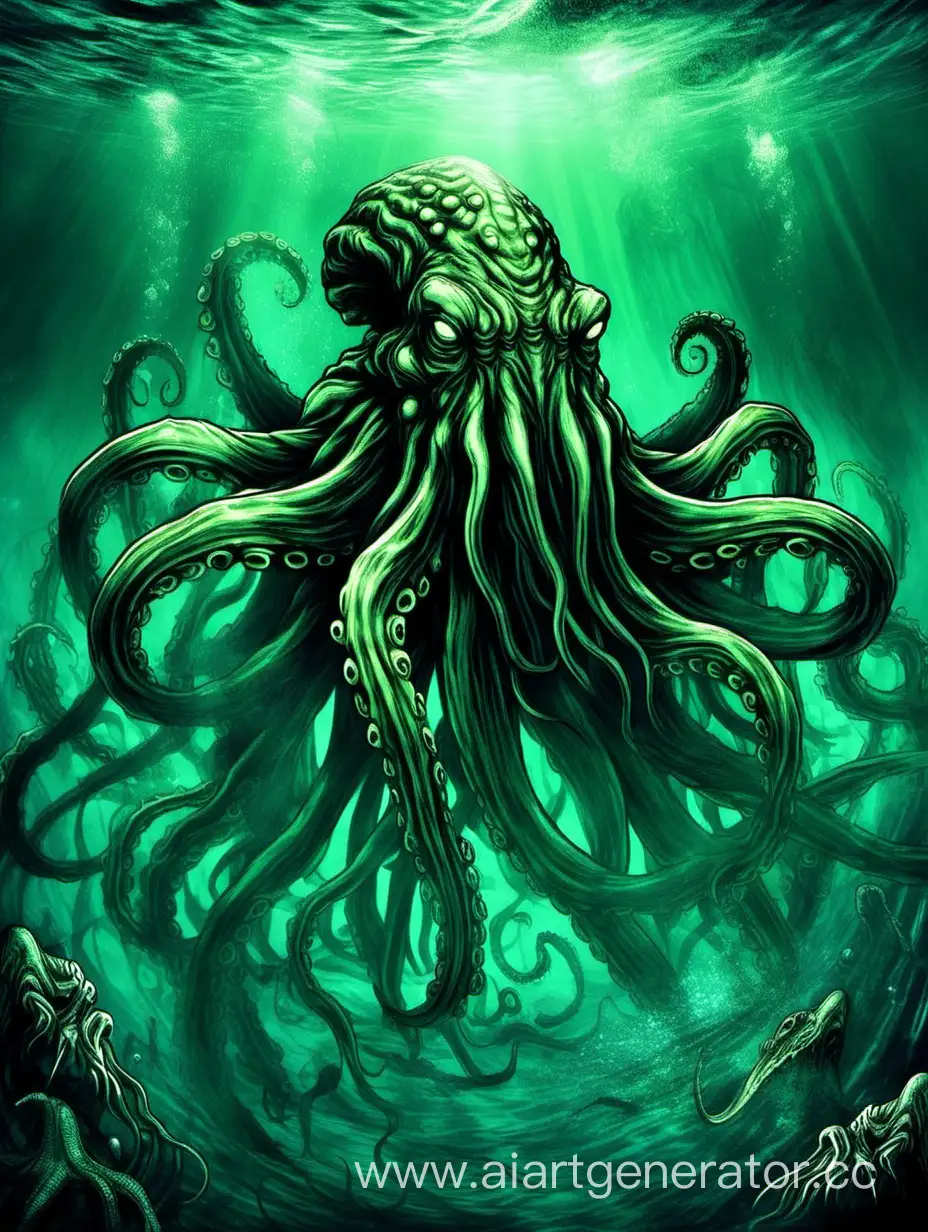 Giant-Cthulhu-Monster-Lurking-in-the-Deep-Sea