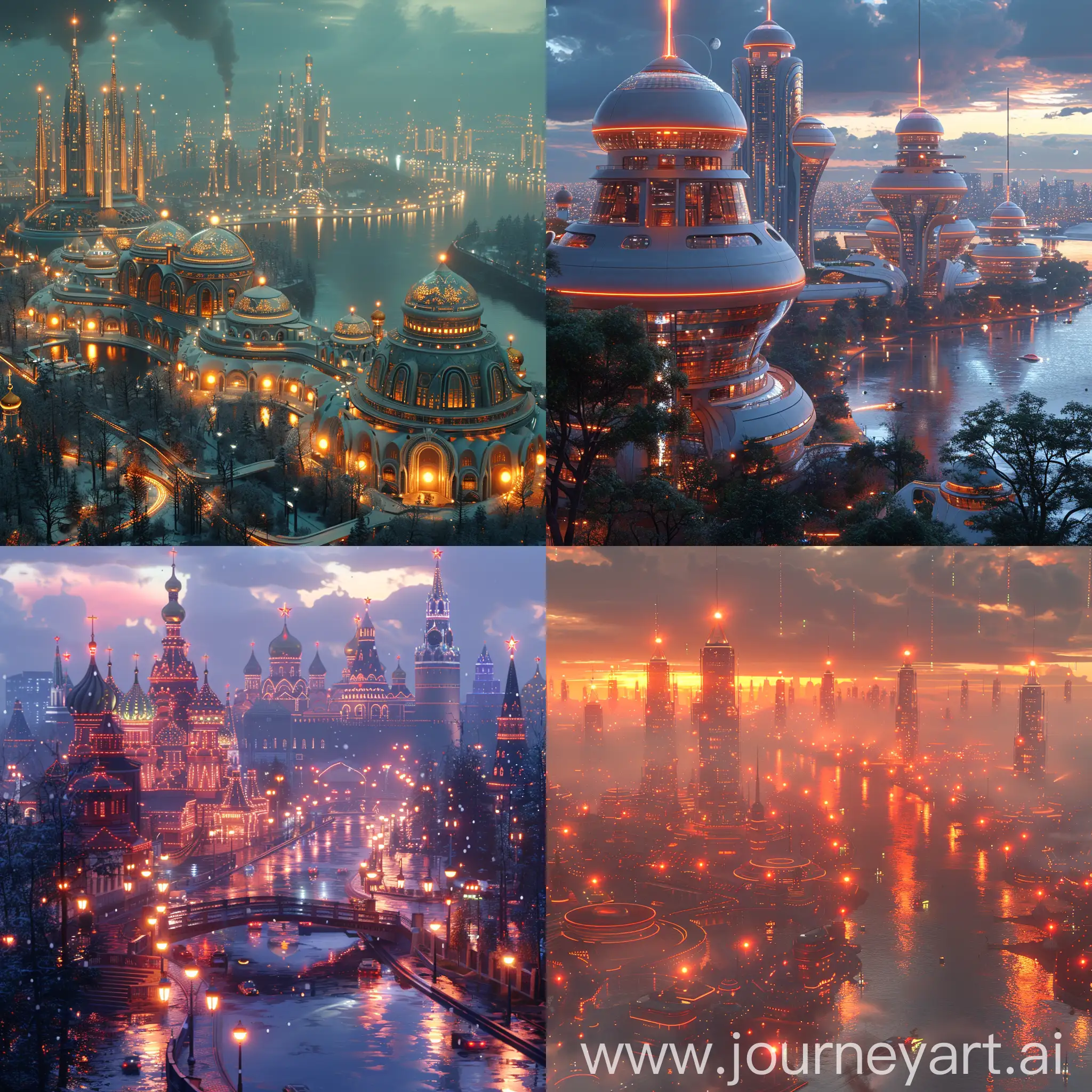 Futuristic-Moscow-Cityscape-with-Vibrant-Glow