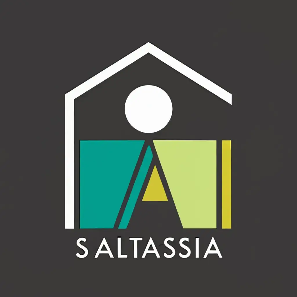 logo, saltassia govt, with the text "saltassia govt", typography, be used in Real Estate industry