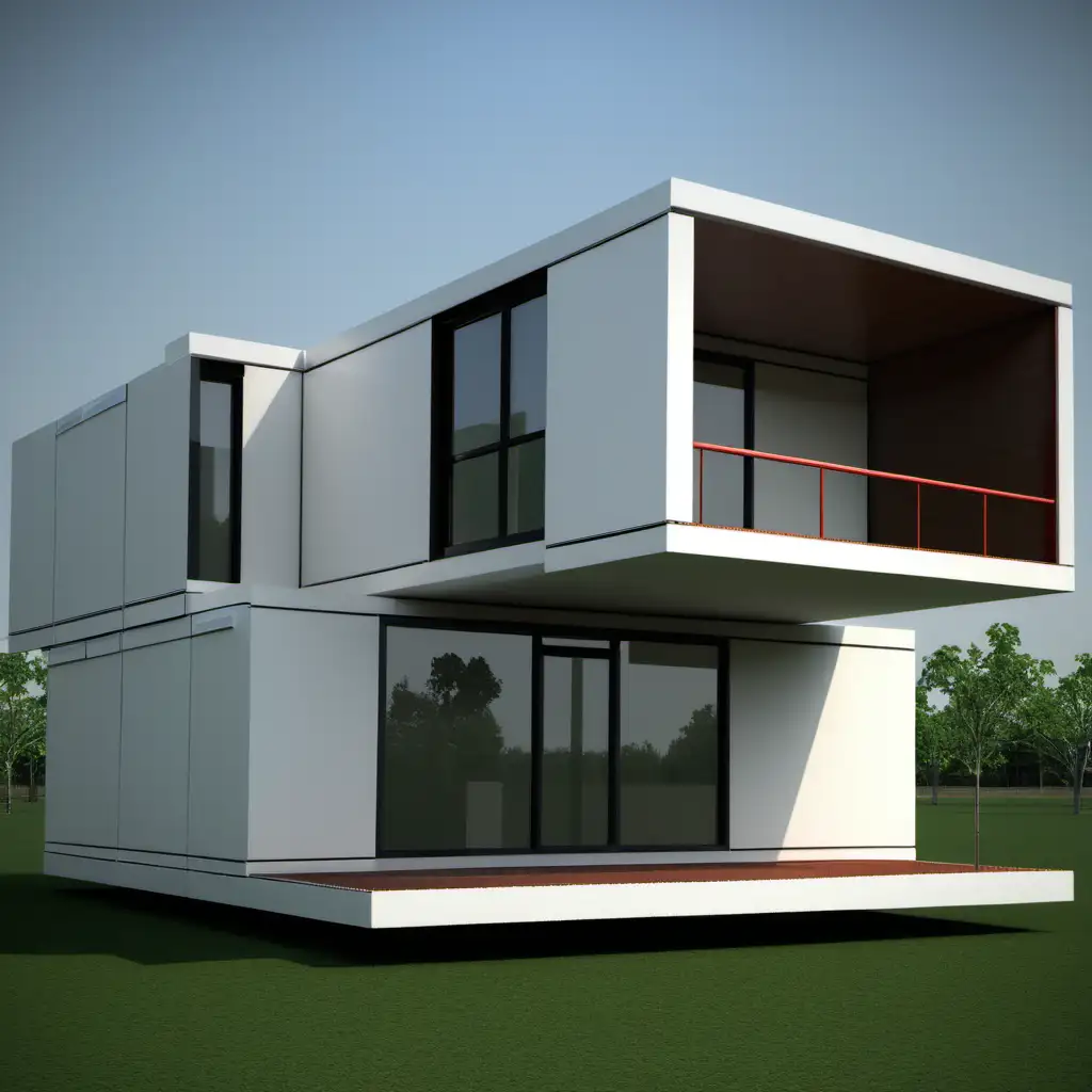 Contemporary Modular House Architecture