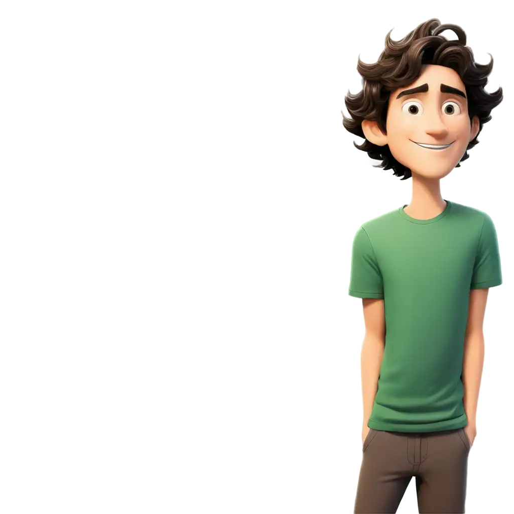 cartoon Josh Brener 