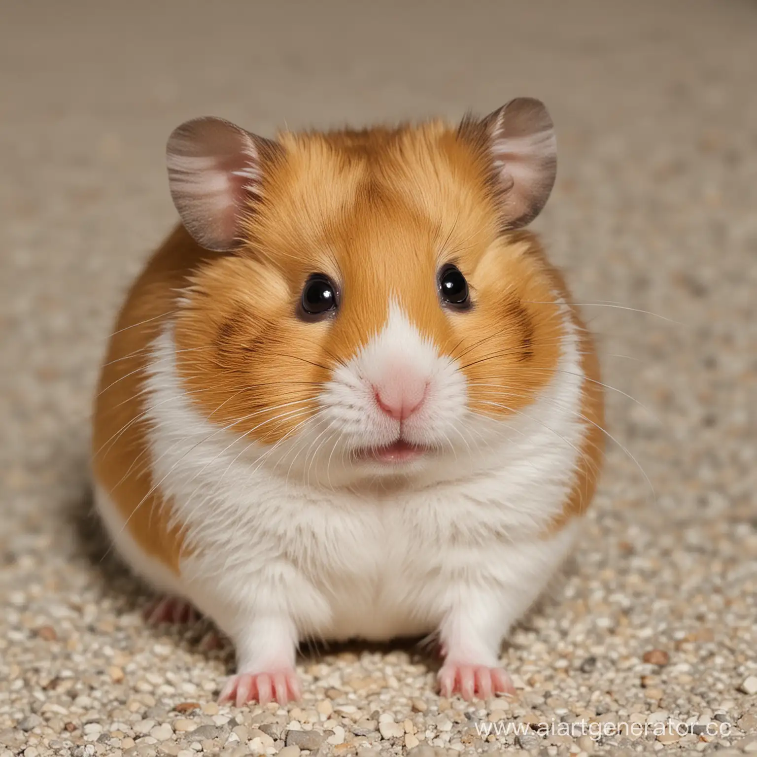 Adorable-Hamster-Playing-with-Colorful-Toy-Balls