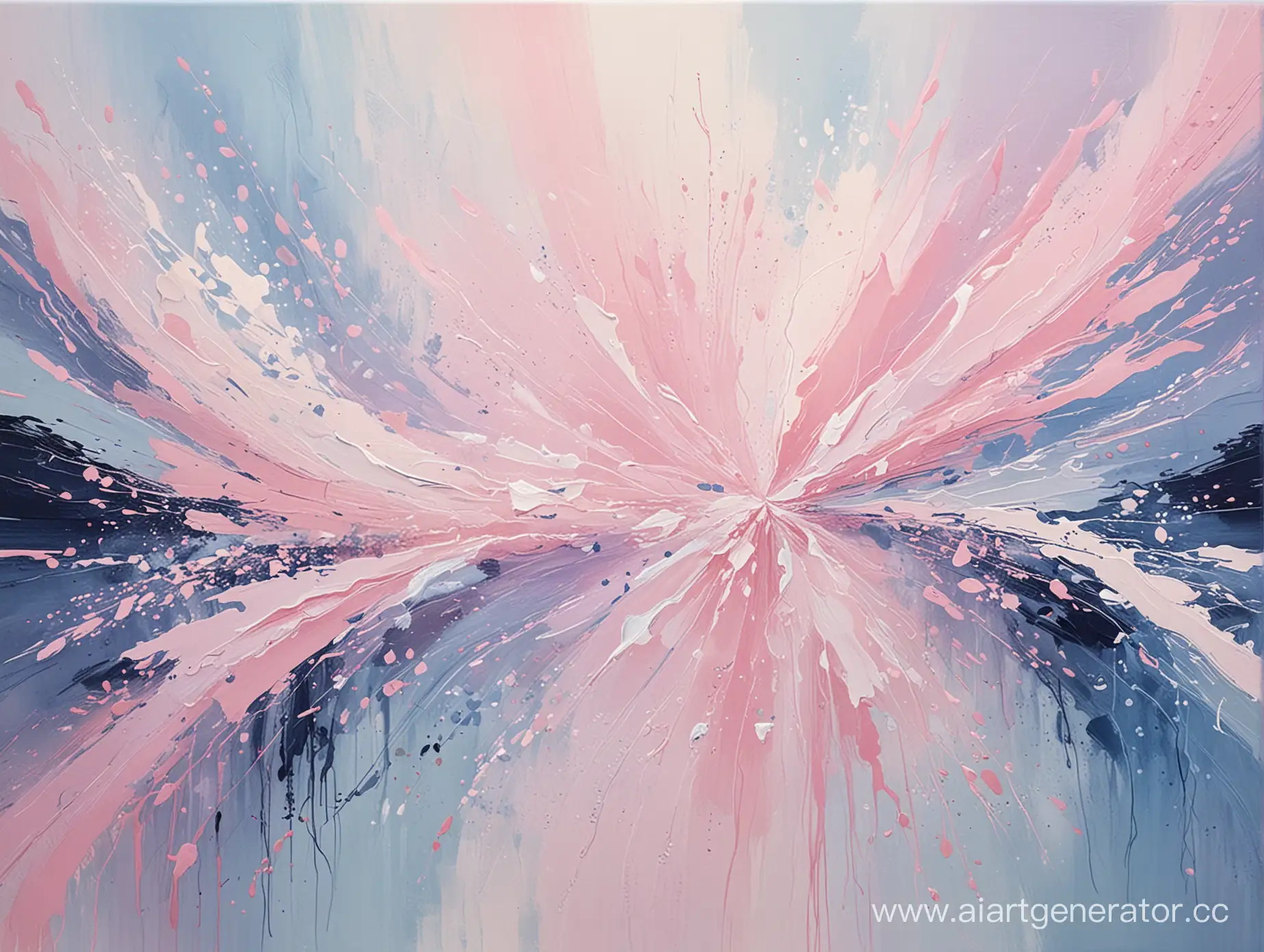 Delicate-Abstract-Oil-Painting-Textured-Strokes-in-Light-Pink-Blue-and-Indigo