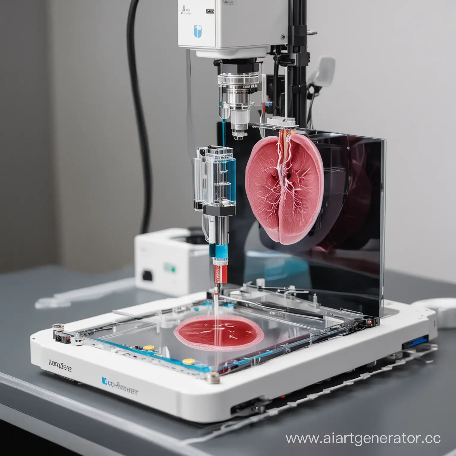 Биопринтер который печатает органы для пациентов