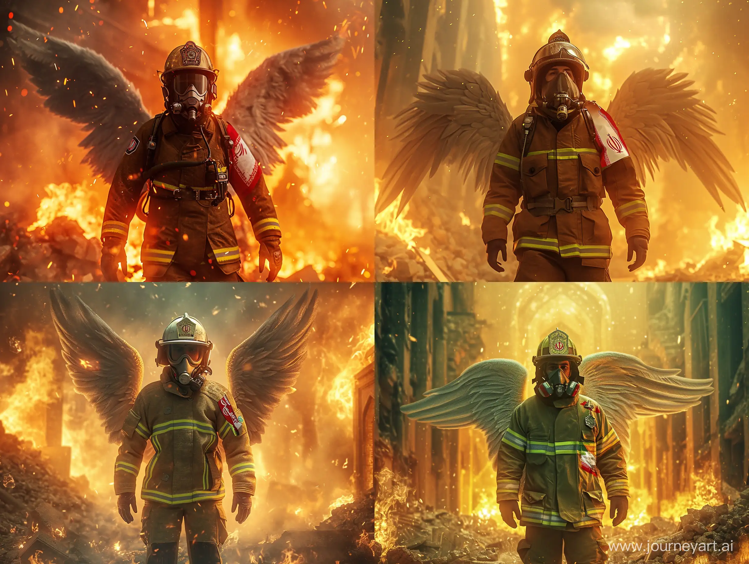 Heroic-Firefighter-with-Wings-Battling-a-Blaze-in-Cinematic-Realism