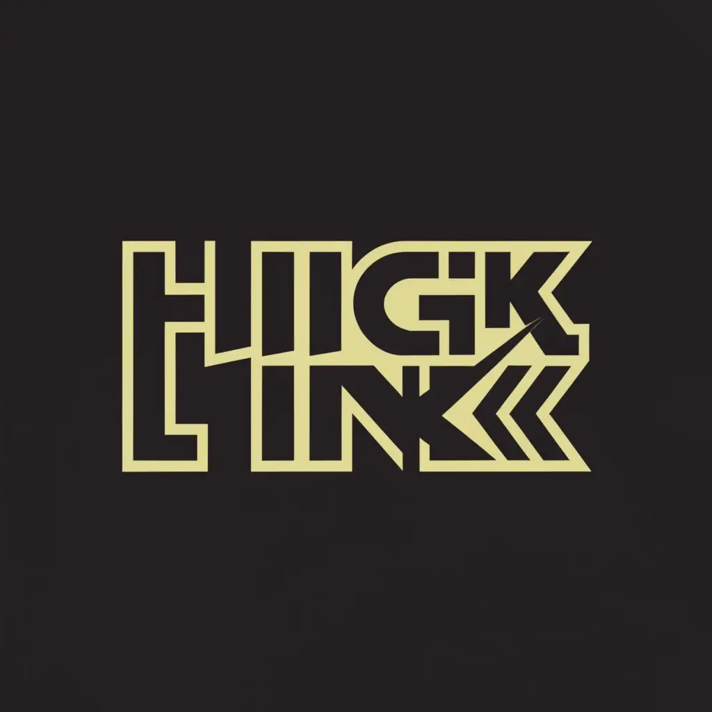 a logo design,with the text "High Link", main symbol:High Link,Moderate,clear background