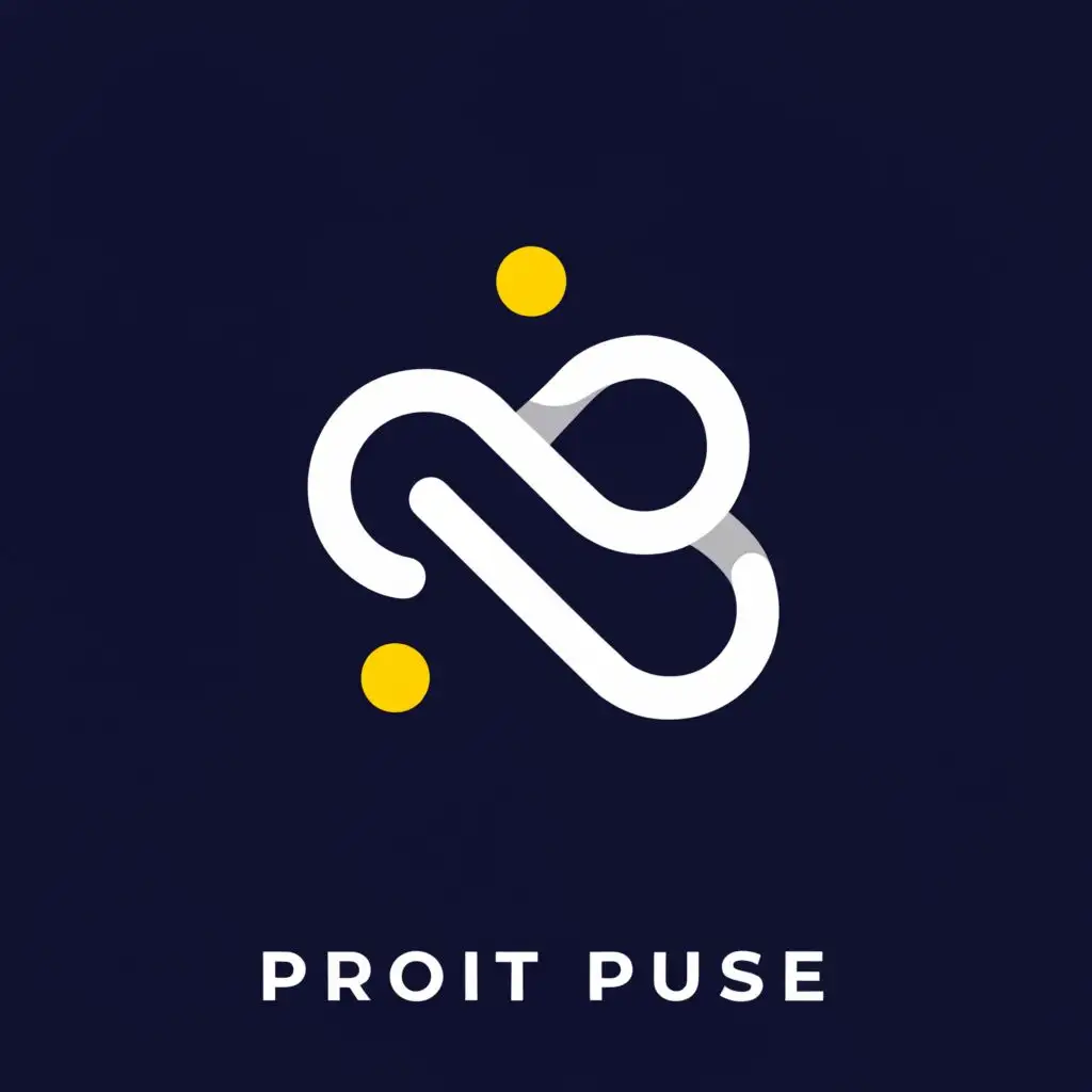 a logo design,with the text "PP PROFIT PULSE", main symbol:a e-commerce based company named 'PROFIT PULSE' , black background with trademark on the logo, HD FONT , WITHOUT SPELLING ERROR,Moderate,be used in Finance industry,clear background
