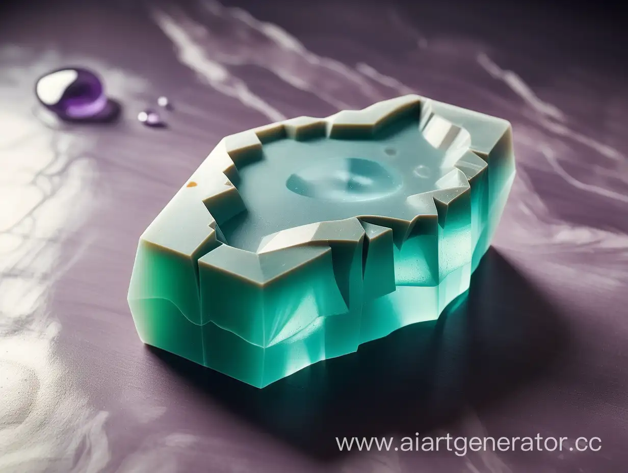 Luxurious-GemShaped-Soap-A-Unique-Bathing-Experience