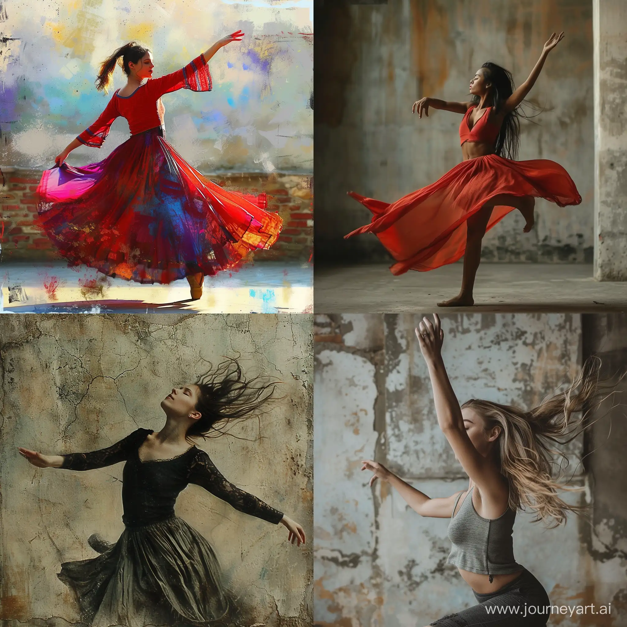 Graceful-Woman-Dancing-in-Elegant-Motion