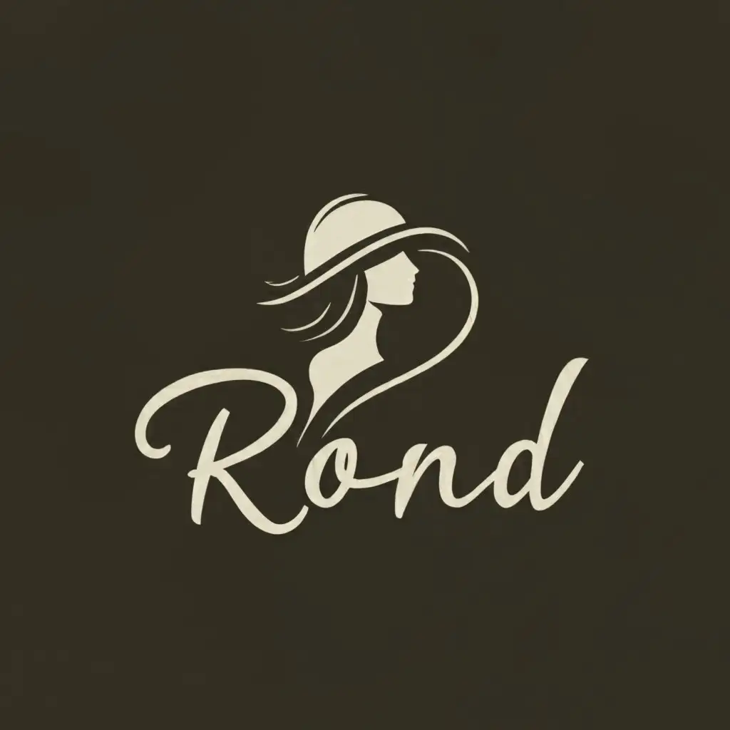LOGO-Design-For-ROND-Minimalistic-Text-with-Elegant-Symbol-for-Womens-Fashion