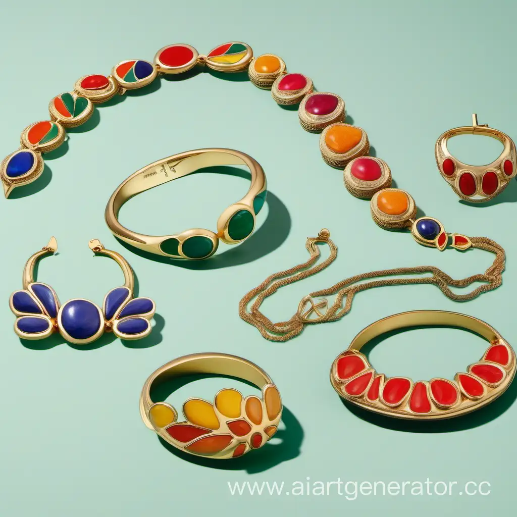 jewelry inspired by the work of Henri Matisse