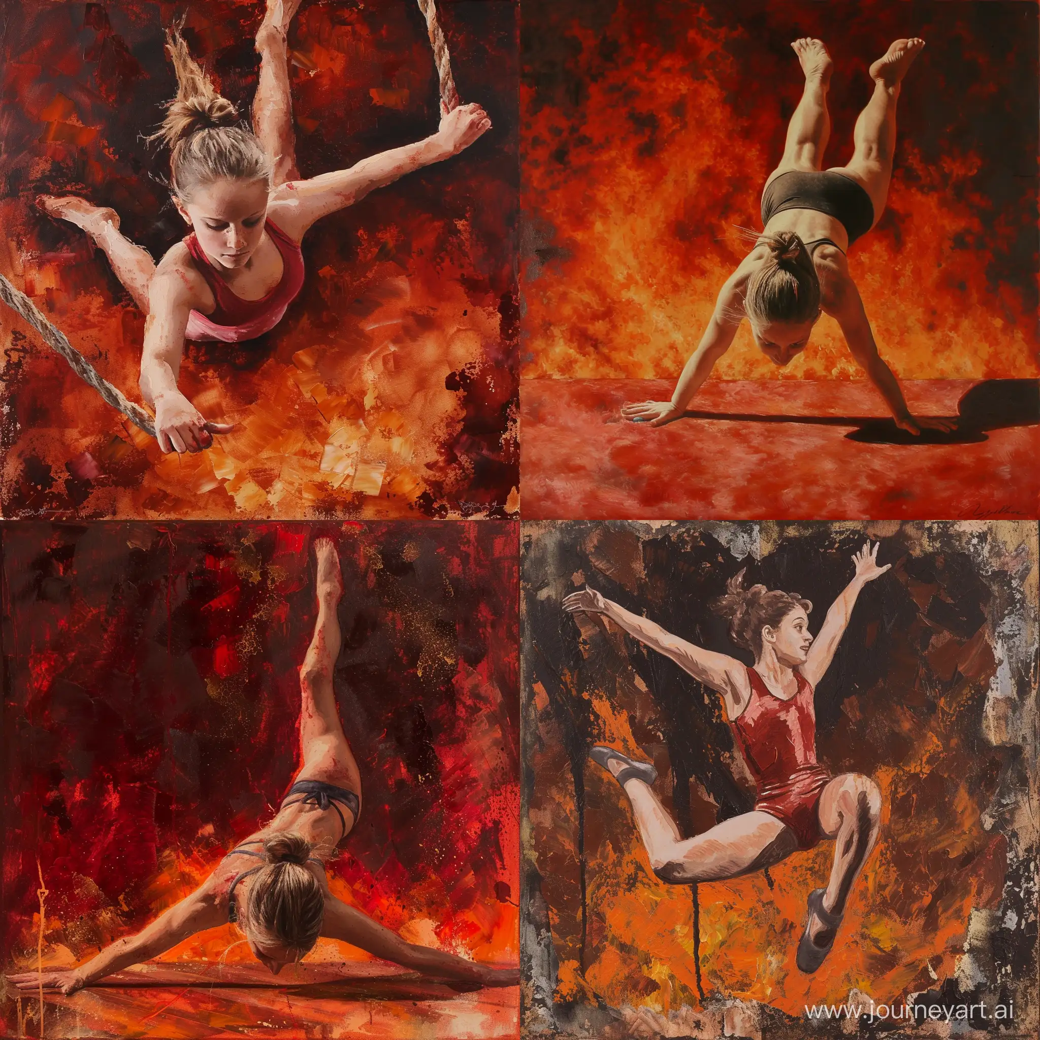 Energetic-12YearOld-Gymnast-Mastering-Moves-in-Fiery-Artistic-Display