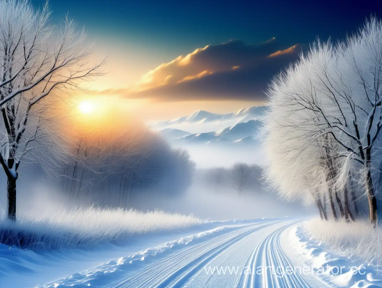 Scenic-Winter-Landscape-Serene-Beauty-in-a-Frosty-Wonderland