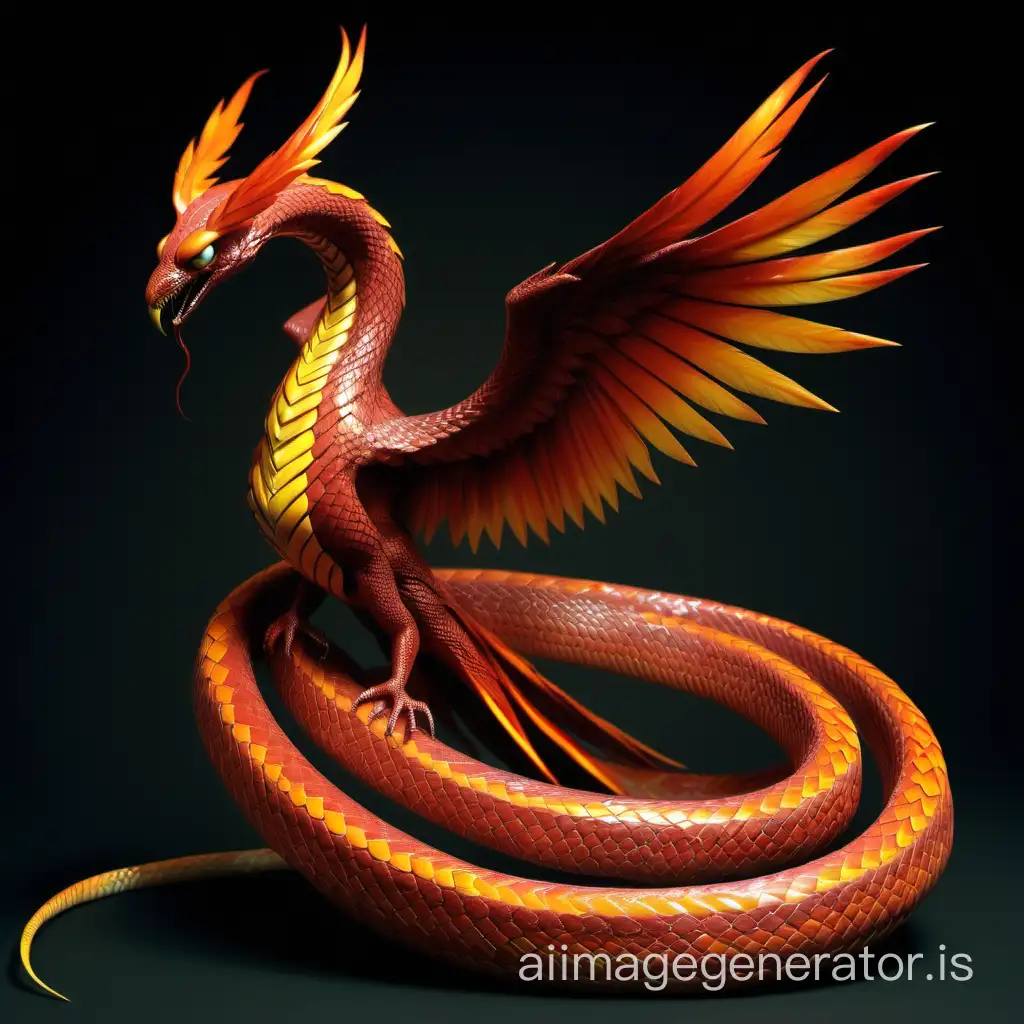 Regenerative-Phoenix-Snake-Mystical-Creature-with-Dual-Powers