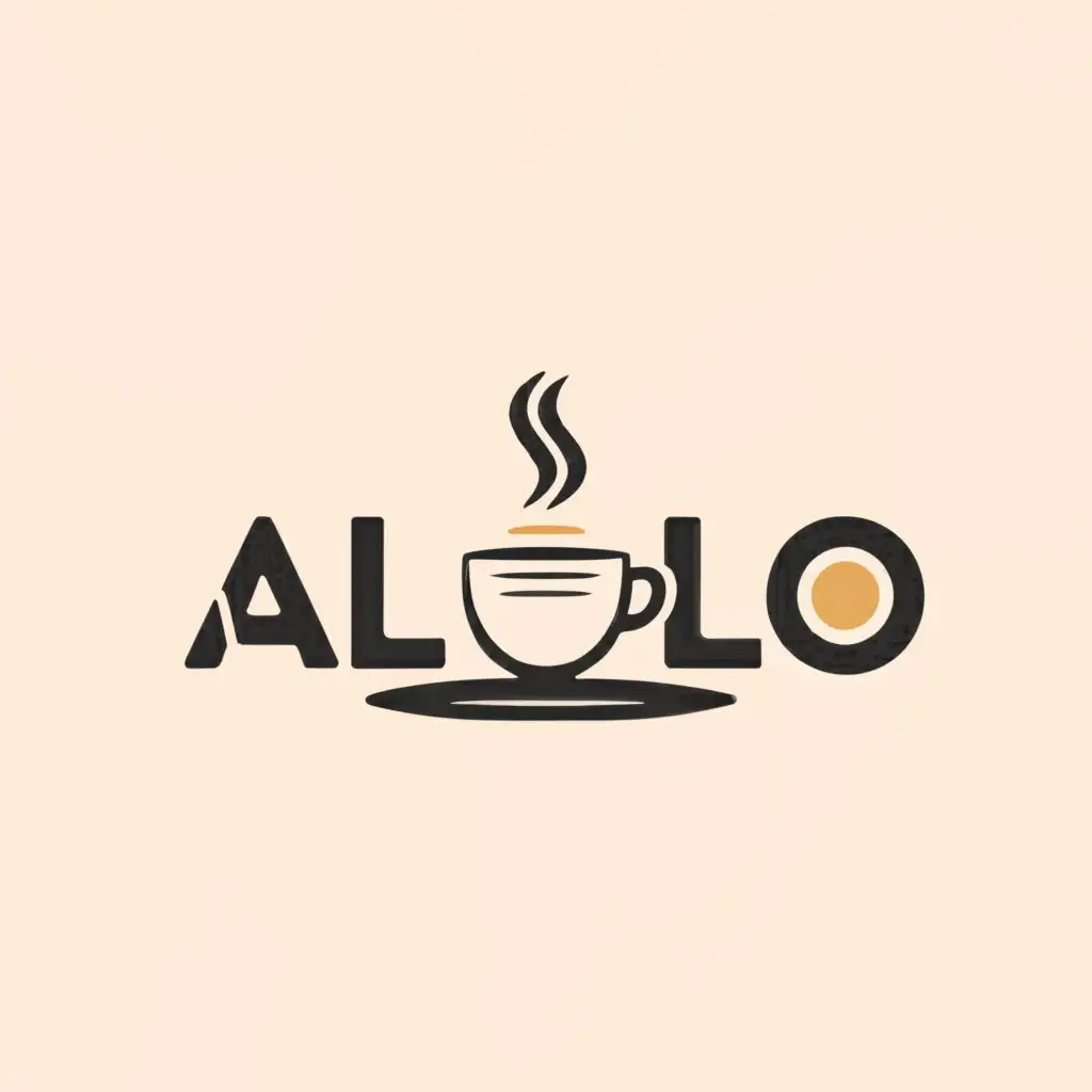 LOGO-Design-For-Alolo-Inviting-Coffee-Cup-Emblem-on-a-Crisp-Background