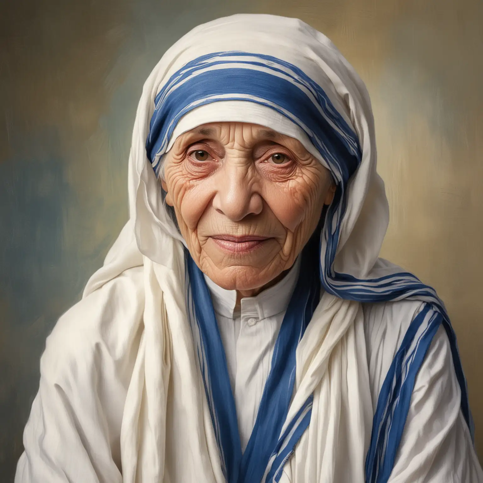 Mother Teresa Portrait of Compassion and Devotion