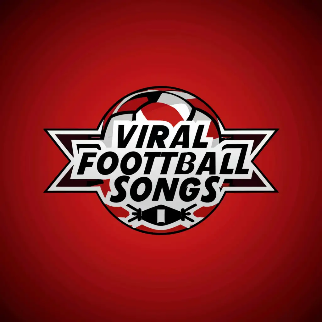 a logo design,with the text 'Viral Football Songs', main symbol:Football,Moderate,clear background