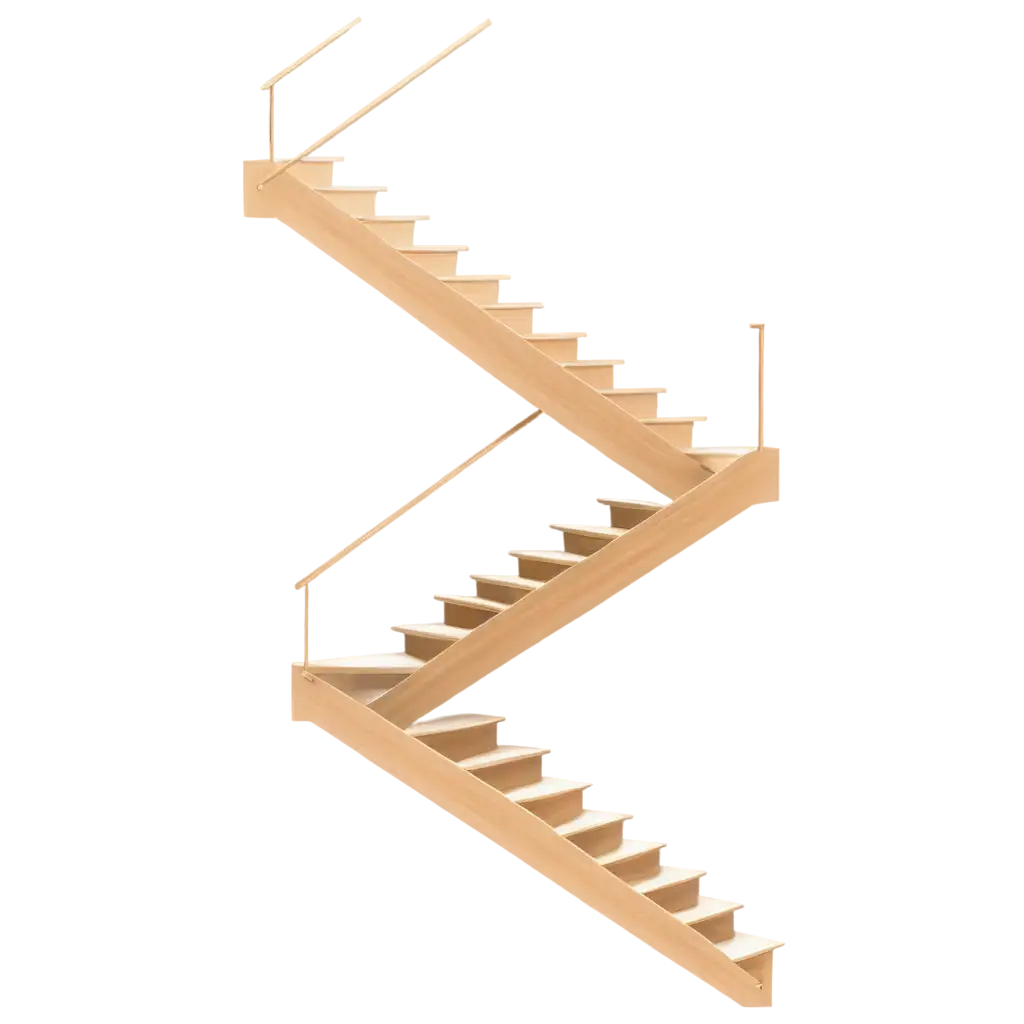 Captivating-ZShaped-Staircase-Illustration-in-HighQuality-PNG-Format